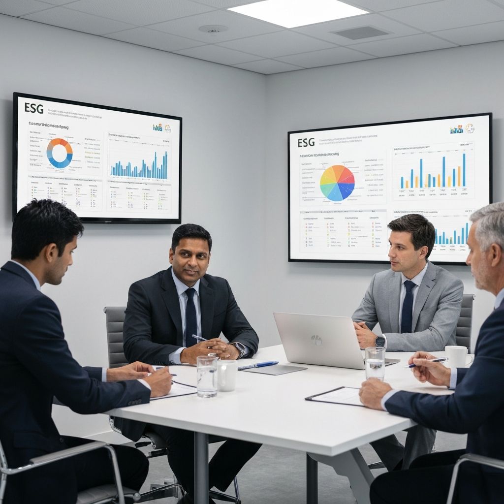 ESG reporting meeting