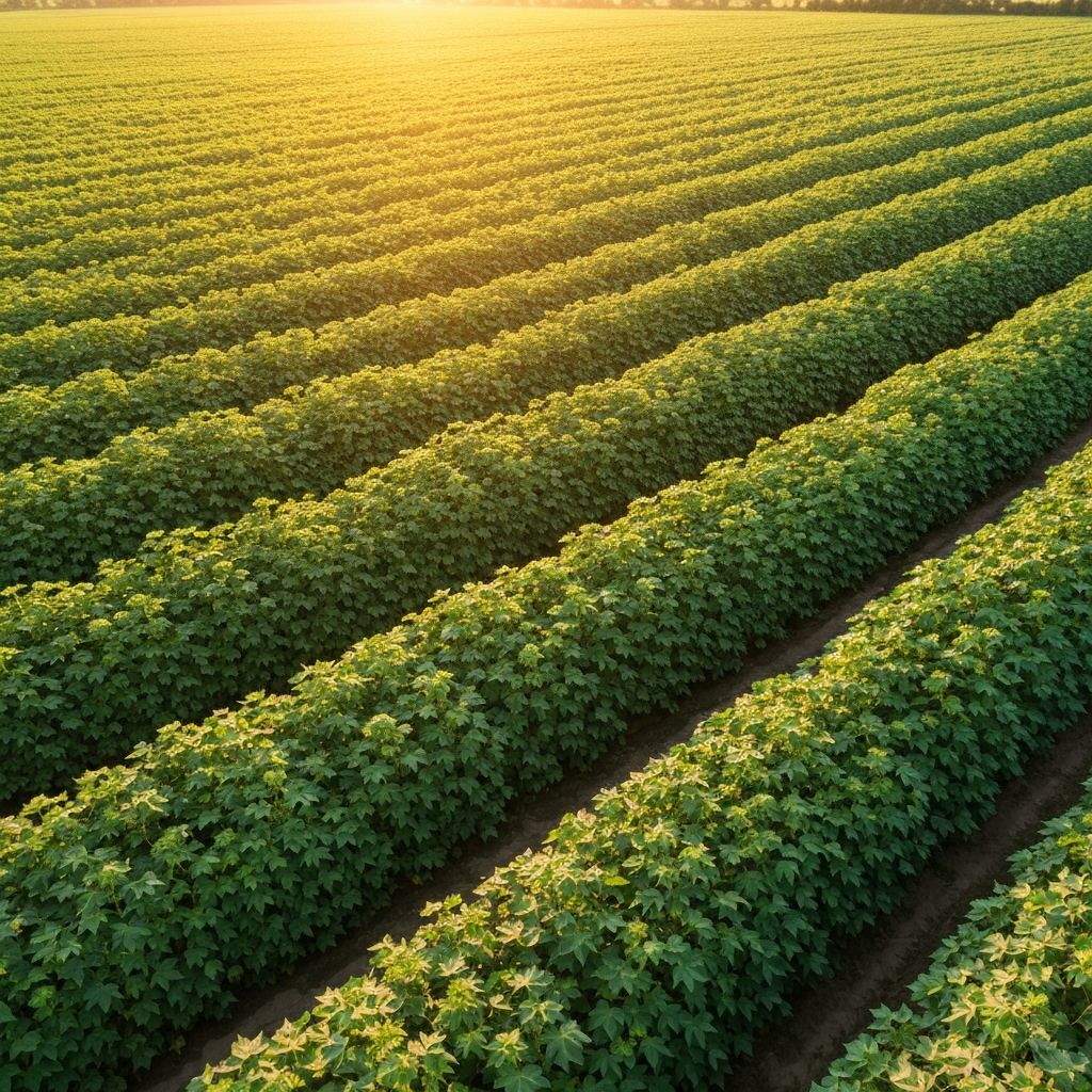 Sustainable cotton fields