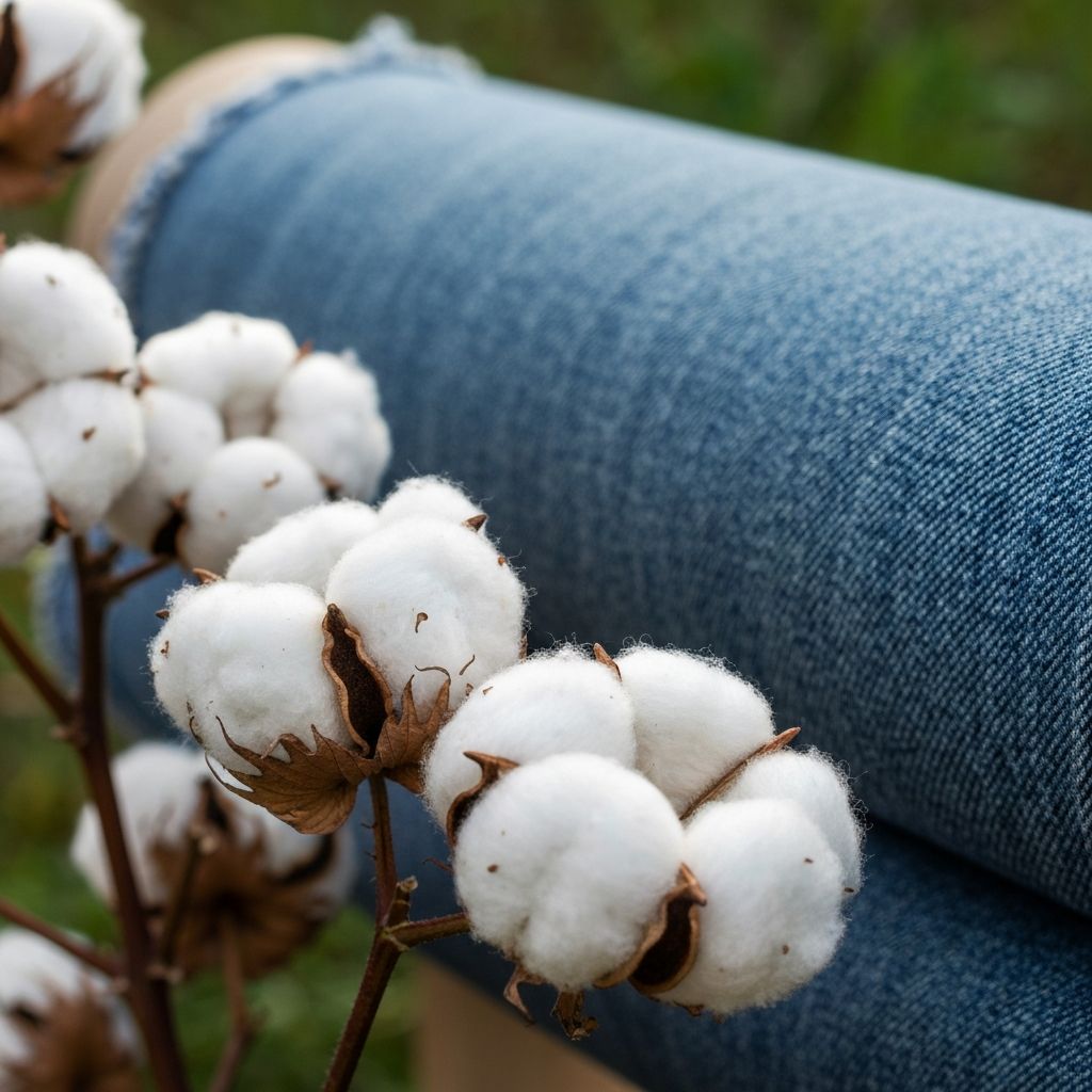 Sustainable denim manufacturing